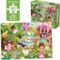 QUOKKA Puzzles for Kids Ages 4-6 - Set of 4x60 Jigsaw Puzzles for Toddlers 3-5 - Unicorn Princess Animals Toys for Children 6-8 yo - Gift Educational Game for Boys & Girls